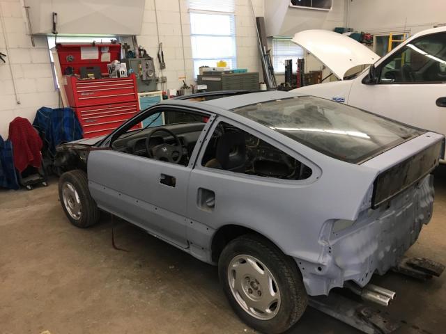 The 1988 CRX Before Paint