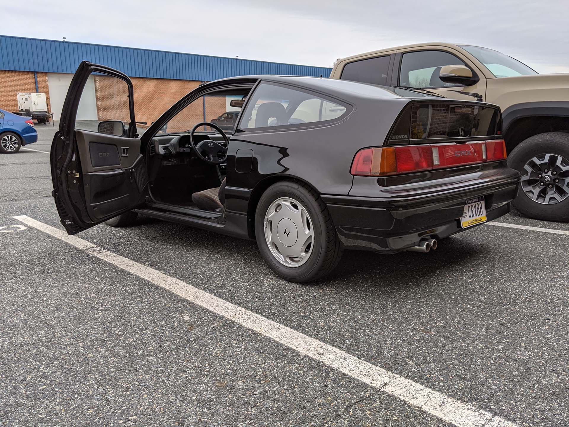 The CRX After the Transmission and Suspension Upgrades